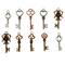 12 Packs: 10 ct. (120 total) Found Objects™ Key Charm Assortment by Bead Landing™